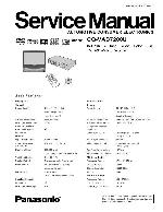 Service manual Panasonic CQ-VAD7200U