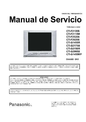Сервисная инструкция Panasonic CT-G1455R, CT-G2150R, CT-G2175S ― Manual-Shop.ru