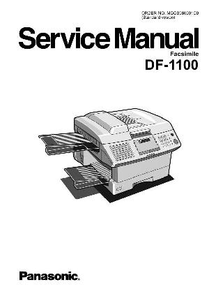 Сервисная инструкция Panasonic DF-1100 ― Manual-Shop.ru