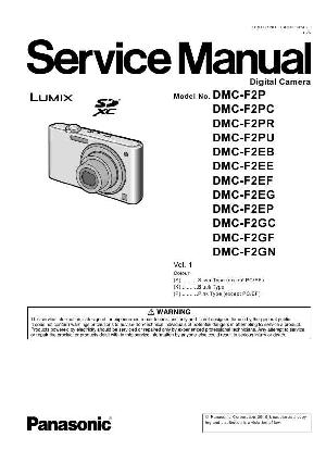 Сервисная инструкция Panasonic DMC-F2 ― Manual-Shop.ru