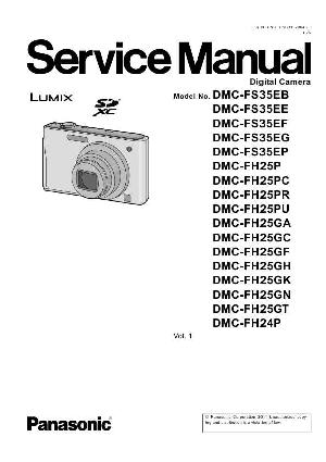 Сервисная инструкция Panasonic DMC-FH2, DMC-FS14, DMC-FS16 ― Manual-Shop.ru