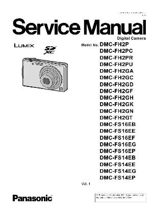 Сервисная инструкция Panasonic DMC-FH24, DMC-FH25, DMC-FS35 ― Manual-Shop.ru
