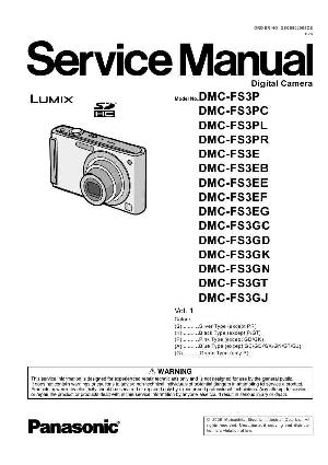 Сервисная инструкция Panasonic DMC-FS3 ― Manual-Shop.ru