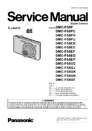 Сервисная инструкция Panasonic DMC-FS6 ― Manual-Shop.ru