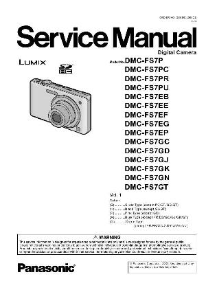 Сервисная инструкция Panasonic DMC-FS7 ― Manual-Shop.ru