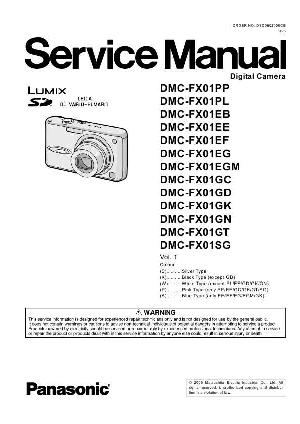 Сервисная инструкция Panasonic DMC-FX01 ― Manual-Shop.ru