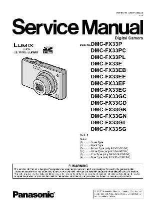 Сервисная инструкция Panasonic DMC-FX33 ― Manual-Shop.ru