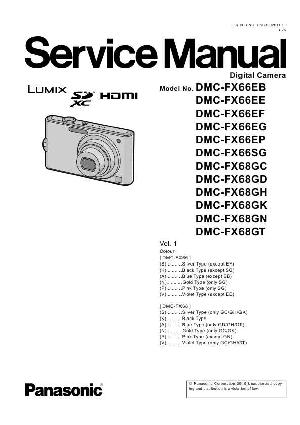 Service manual Panasonic DMC-FX66, DMC-FX68 ― Manual-Shop.ru
