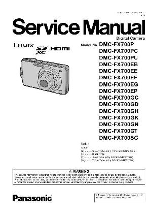 Сервисная инструкция Panasonic DMC-FX700 ― Manual-Shop.ru