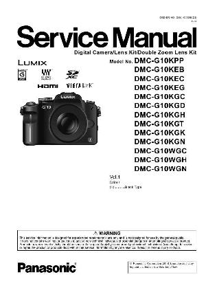 Сервисная инструкция Panasonic DMC-G10K, DMC-G10W ― Manual-Shop.ru