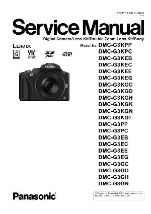 Сервисная инструкция Panasonic DMC-G3 ― Manual-Shop.ru