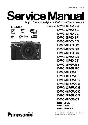Сервисная инструкция Panasonic DMC-GF6X ― Manual-Shop.ru