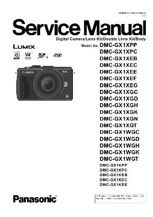 Сервисная инструкция Panasonic DMC-GX1 (XW) ― Manual-Shop.ru