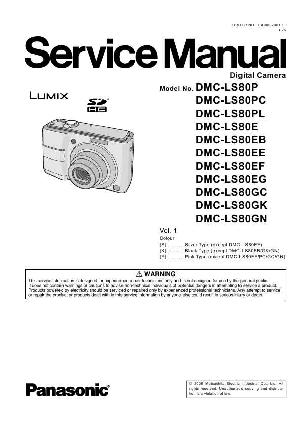 Service manual Panasonic DMC-LS80 ― Manual-Shop.ru