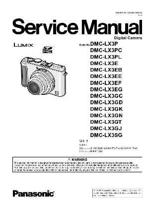Service manual Panasonic DMC-LX3 ― Manual-Shop.ru