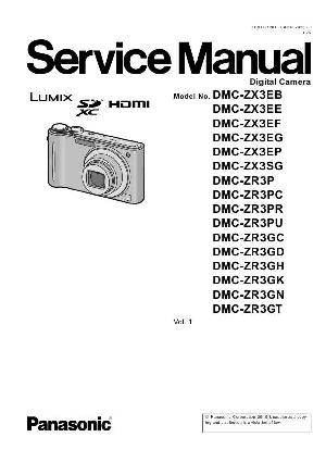 Service manual Panasonic DMC-ZR3, DMC-ZX3 ― Manual-Shop.ru