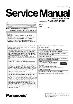 Service manual Panasonic DMP-BD55PP ― Manual-Shop.ru