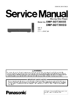 Service manual Panasonic DMP-BDT300EE, EG ― Manual-Shop.ru
