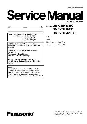 Service manual Panasonic DMR-EH58EC, DMR-EH58EP, DMR-EH585EG ― Manual-Shop.ru