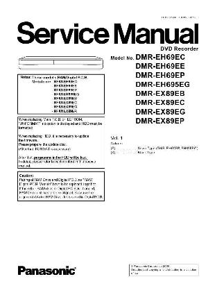 Service manual Panasonic DMR-EH69EC, EE, EP, DMR-EH695EG ― Manual-Shop.ru