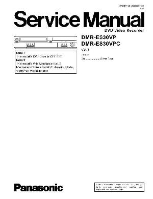 Service manual Panasonic DMR-ES30VP ― Manual-Shop.ru