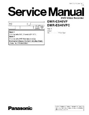 Service manual Panasonic DMR-ES40VP ― Manual-Shop.ru