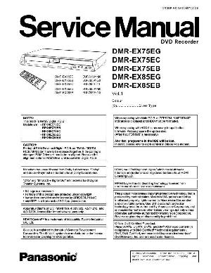 Service manual Panasonic DMR-EX75, DMR-EX85 ― Manual-Shop.ru