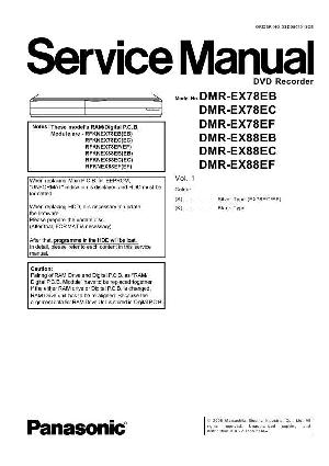 Service manual Panasonic DMR-EX78, DMR-EX88 ― Manual-Shop.ru