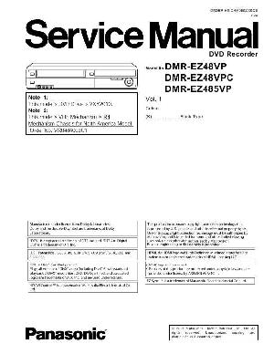Service manual Panasonic DMR-EZ48VP ― Manual-Shop.ru