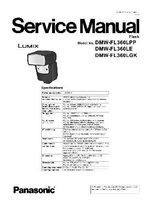 Service manual Panasonic DMW-FL360LE ― Manual-Shop.ru