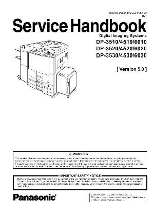 Service manual Panasonic DP-4510, 4520, 4530 SERVICE HANDBOOK ― Manual-Shop.ru