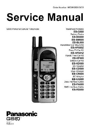 Service manual Panasonic EB-G600 ― Manual-Shop.ru