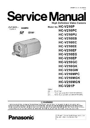 Service manual Panasonic HC-V201, HC-V210 ― Manual-Shop.ru