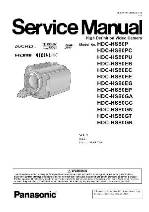 Service manual Panasonic HDC-HS80 ― Manual-Shop.ru