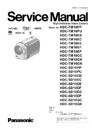 Service manual Panasonic HDC-SD10, HDC-TM10 ― Manual-Shop.ru