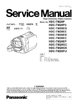 Service manual Panasonic HDC-TM20 ― Manual-Shop.ru