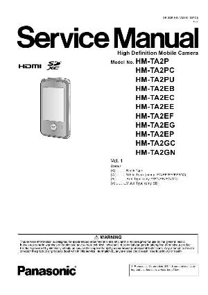 Service manual Panasonic HM-TA2 VOL.1 ― Manual-Shop.ru
