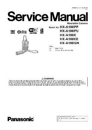 Service manual Panasonic HX-A100 ― Manual-Shop.ru