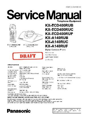 Service manual Panasonic KX-A140RU ― Manual-Shop.ru