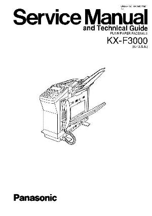 Service manual Panasonic KX-F3000 ― Manual-Shop.ru