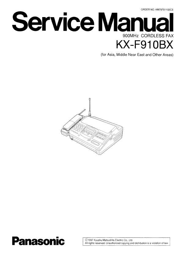 Kx-f910bx  -  3