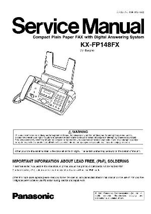Сервисная инструкция Panasonic KX-FP148FX ― Manual-Shop.ru