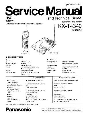 Service manual Panasonic KX-T4340 ― Manual-Shop.ru