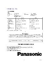 Сервисная инструкция Panasonic KX-TC1035BXW