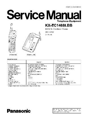Сервисная инструкция Panasonic KX-TC1468LBB ― Manual-Shop.ru