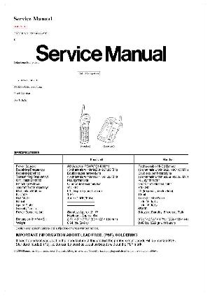 Сервисная инструкция Panasonic KX-TC1486B ― Manual-Shop.ru