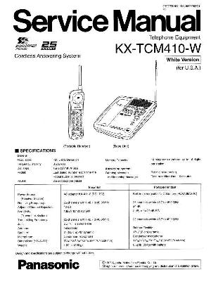 Сервисная инструкция Panasonic KX-TCM410W ― Manual-Shop.ru