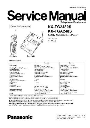Сервисная инструкция Panasonic KX-TG2480S ― Manual-Shop.ru