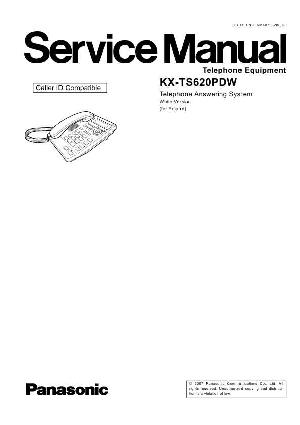 Сервисная инструкция Panasonic KX-TS620PDW ― Manual-Shop.ru