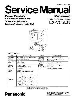 Сервисная инструкция Panasonic LX-V55EN ― Manual-Shop.ru